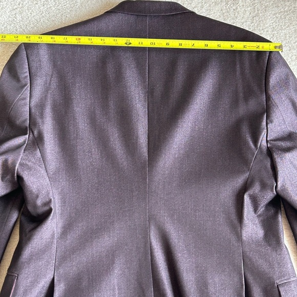 Tommy Hilfiger Wine Red Sports Coat Blazer - Picture 4 of 12